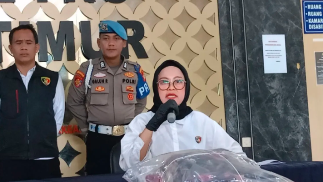 Kepala Unit Perlindungan Perempuan dan Anak (PPA) Polres Metro Jakarta Timur AKP Sri Yatmini, Selasa (23/9/2025). ANTARA/Siti Nurhaliza
